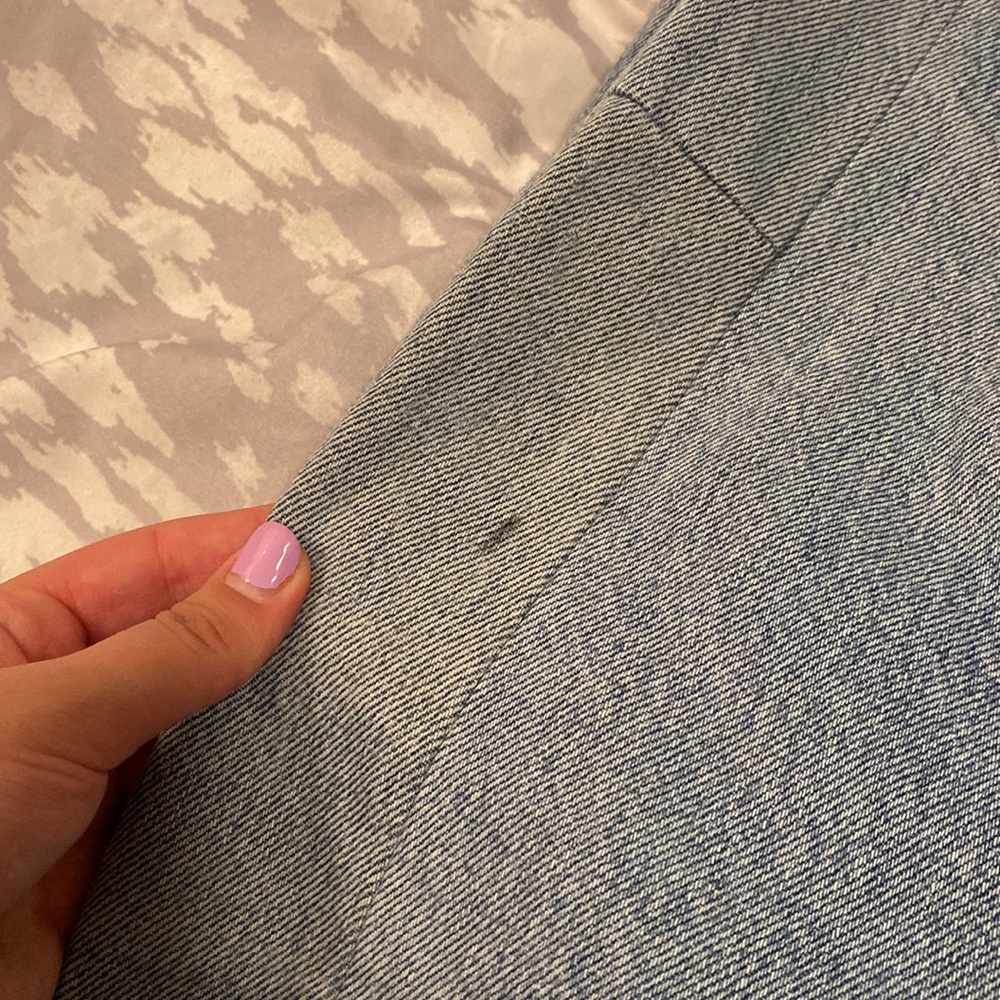 Redone Levis Reconstructed Patchwork Straight Leg… - image 6